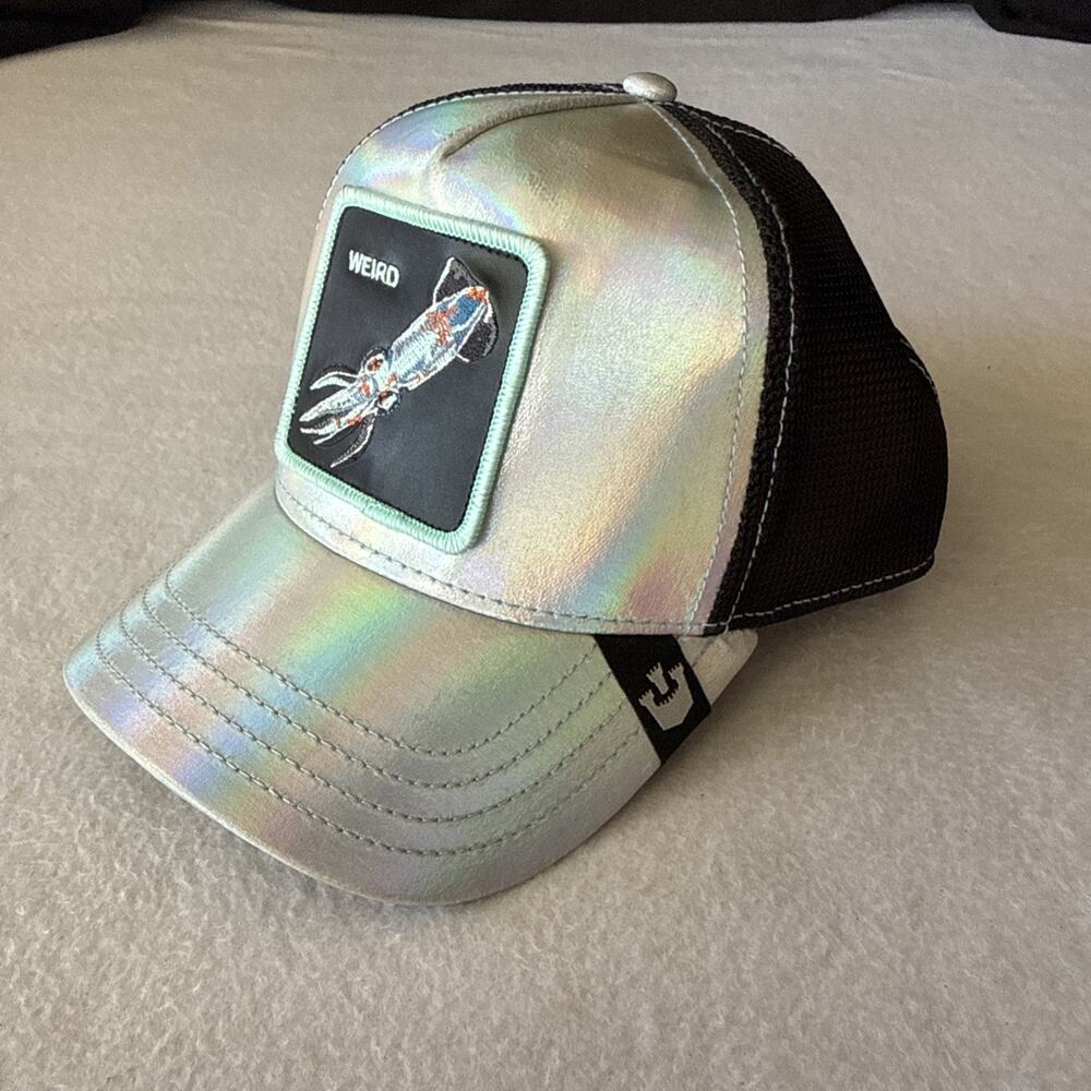 Goorin Bros Animal Weird Go Way Out There The Farm Deep Sea Squid Trucker Hat
